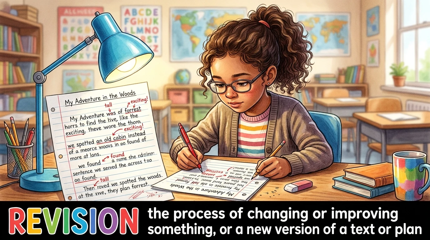 English Illustration for revision